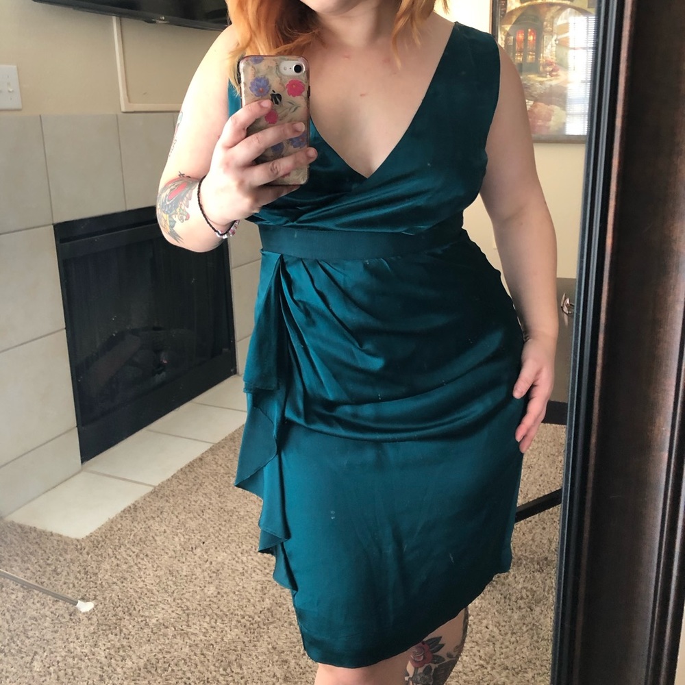 Banana Republic Teal Dress